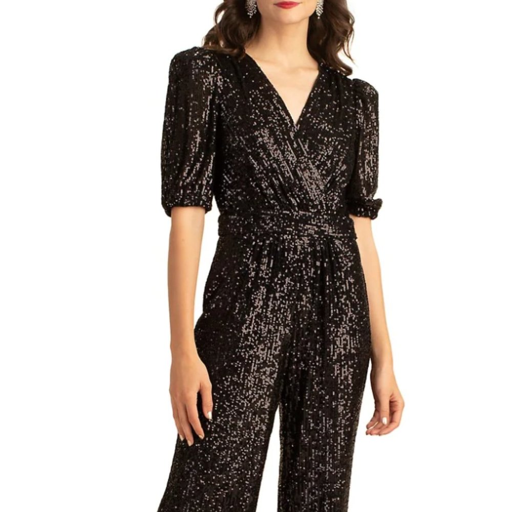 BNWT Trina Turk Asandra Sequin Jumpsuit